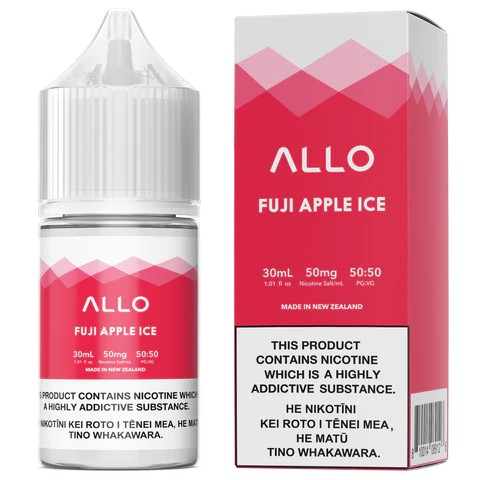 Fuji Apple Ice by Allo Salts Nic Salts Podlyfe