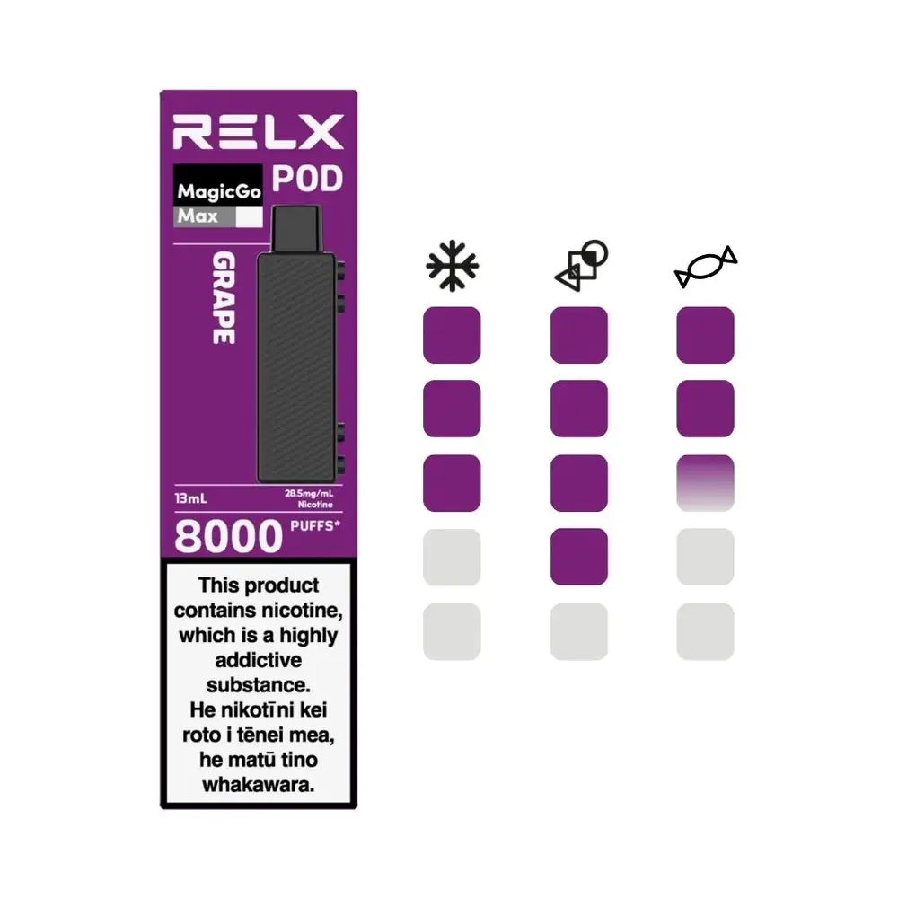 Grape | RELX MagicGO Max Vape Pods