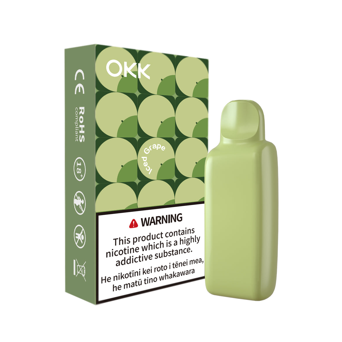 OKK Cross Bundle | 5000 Puff Prefilled Pod | Disposable Vape Alterative ...