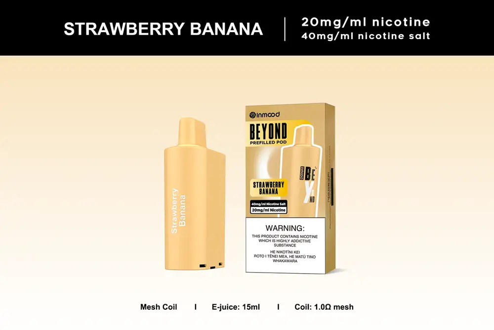 Strawberry Banana | Inmood Beyond 12k Pod