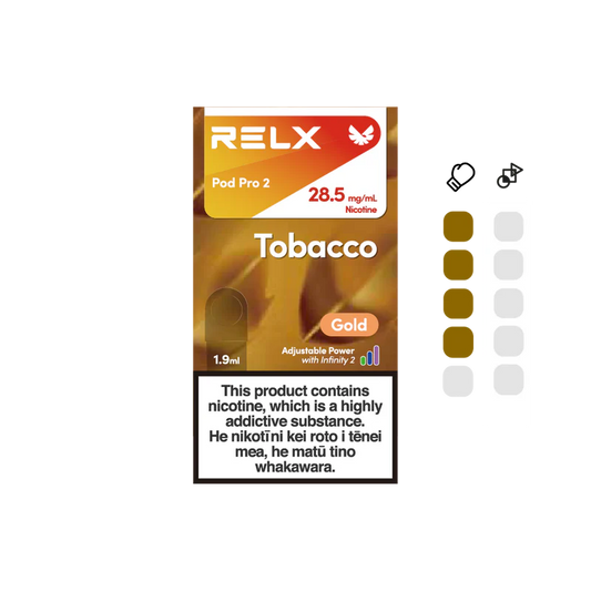 Tobacco (Gold)  | RELX Pro Replacement Pod