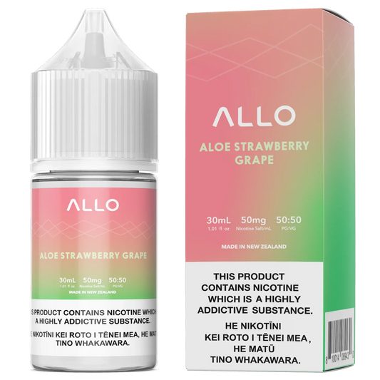 Aloe Strawberry Grape by Allo Salts Nic Salts Podlyfe