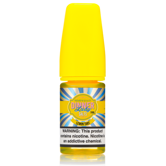 Lemon Tart Nicotine Salt by Vape Dinner Lady E-Liquid Nic Salts 16mg   nicotine vape available in Australia